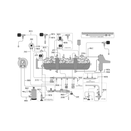 Tubo cobre electroválvula a electroválvula mairali