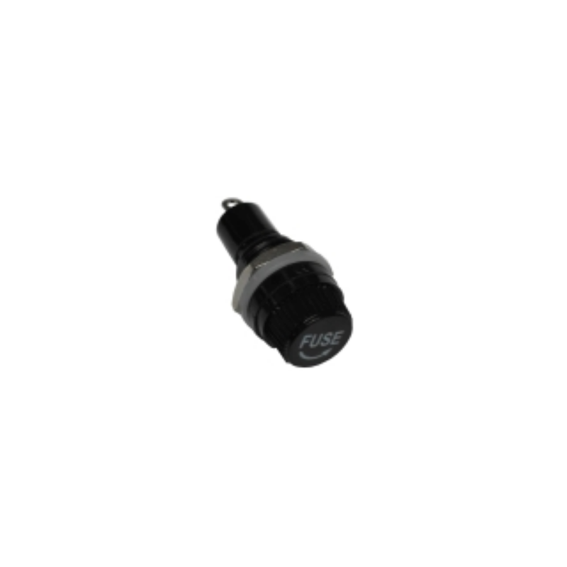 Portafusible 5x20mm rosca empotrar