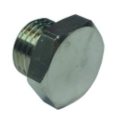 Racor tapon 1/4 macho