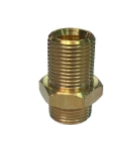 Racor 3/8x3/8 macho-macho especial bomba