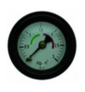 Manometro 3kg 1/8  Ø40mm azkoyen