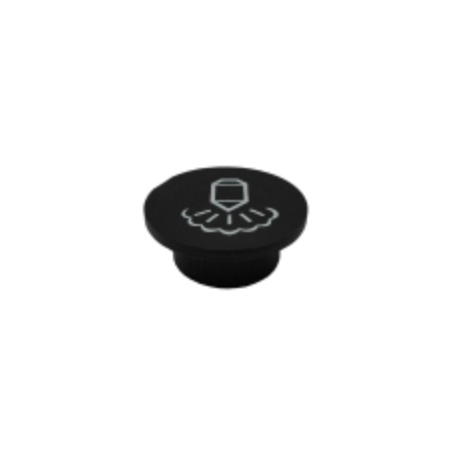 Tapa mando vapor negro iberital