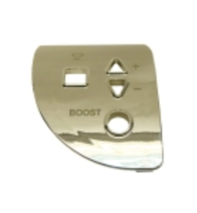 Panel botonera izquierda superior cromo s40 spaziale