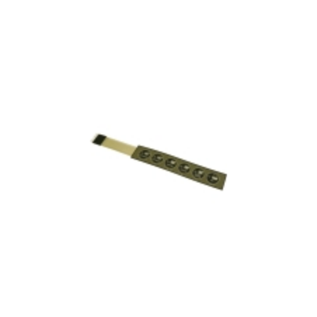 Membrana botonera 6 teclas f10 cof carimali