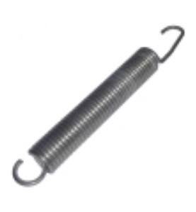 Muelle puerta Ø22x190mm hoonved