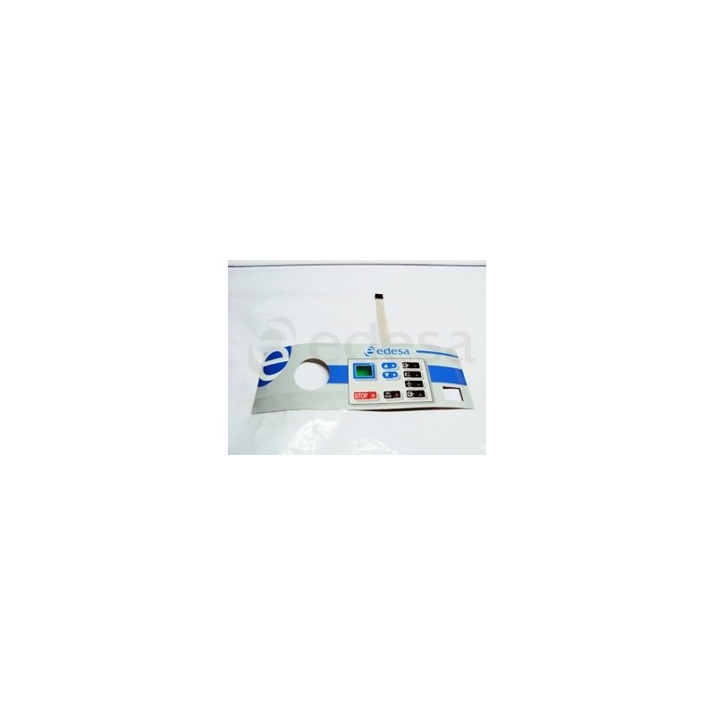 Teclado lexan envasadora vac dt edenox
