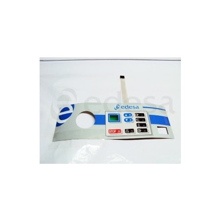Teclado lexan envasadora vac dt edenox