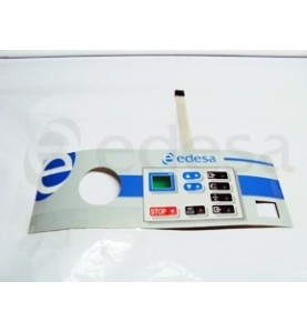 Teclado lexan envasadora vac dt edenox