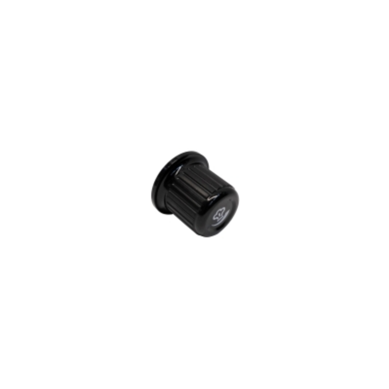 Mando vapor negro Ø58mm wega