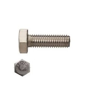 Tornillo hexagonal m5x12 zn santos