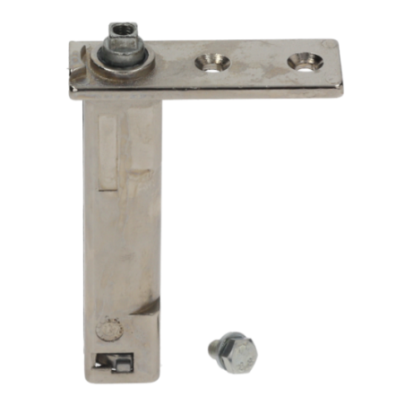 Bisagra pivot zamak con muelle cuadrada