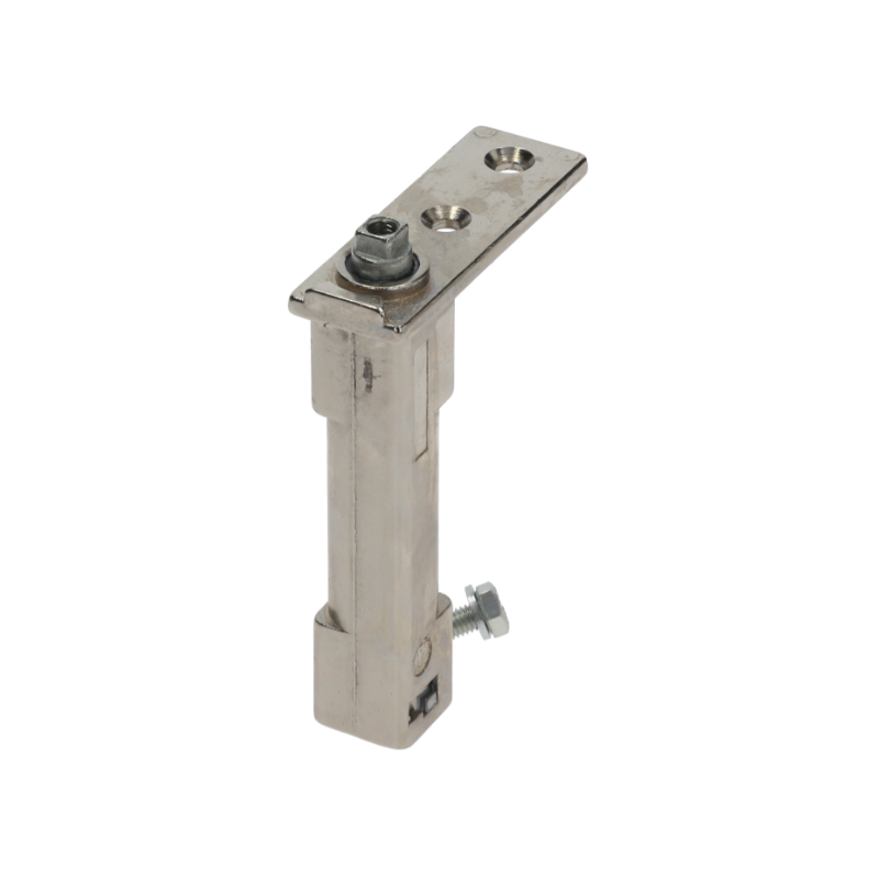 Bisagra pivot zamak con muelle cuadrada