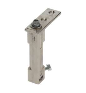 Bisagra pivot zamak con muelle cuadrada