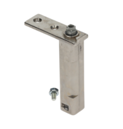 Bisagra pivot zamak con muelle cuadrada