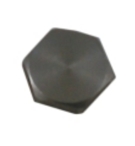 Tapa brazo aclarado Ø12mm inox mach