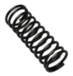 Muelle microinterruptor Ø8x20mm sirman