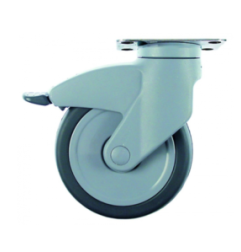 Rueda Ø150mm polipropileno con freno