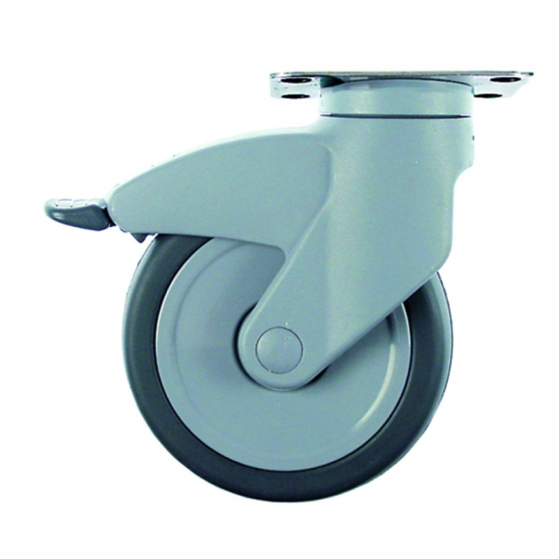 Rueda Ø150mm polipropileno con freno