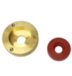 Brida junta motor latÓn Ø35x9x8mm lainox