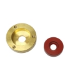 Brida junta motor latÓn Ø35x9x8mm lainox