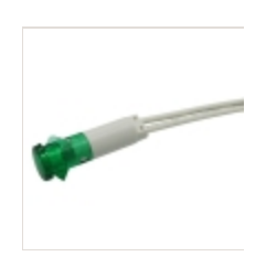 piloto led Ø8.5mm 230v ac verde con cable