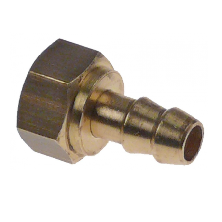 Racor 1/8" Hembra Para Tubo Ø8mm | Brasilia