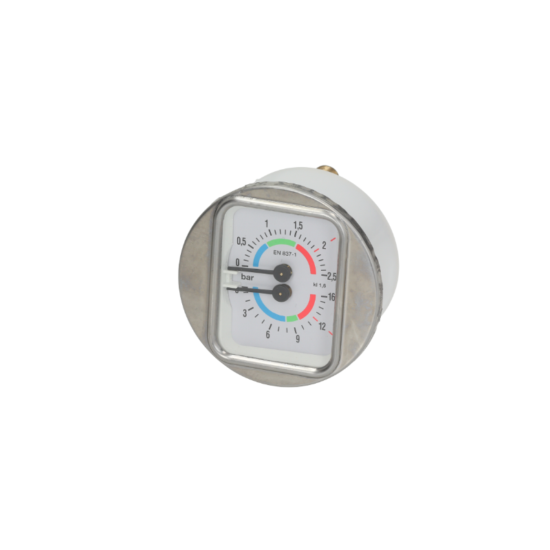 MANOMETRO 2.5/15Kg 1/8x1/8 Ø60mm PORTOFINO Brasilia