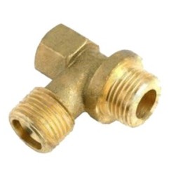 Racor 1/2" M X 1/2" M X 1/4" H Expobar