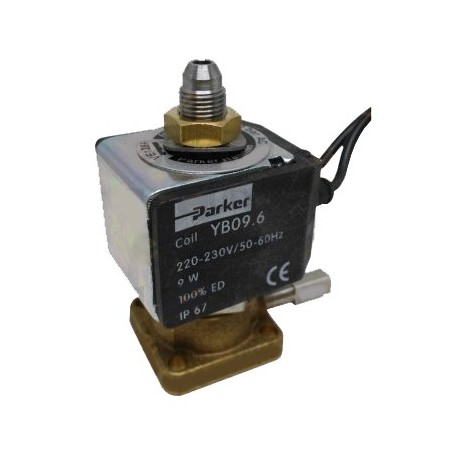 Electrovalvula 3 Vias 230V Con Cable Manual Futurmat