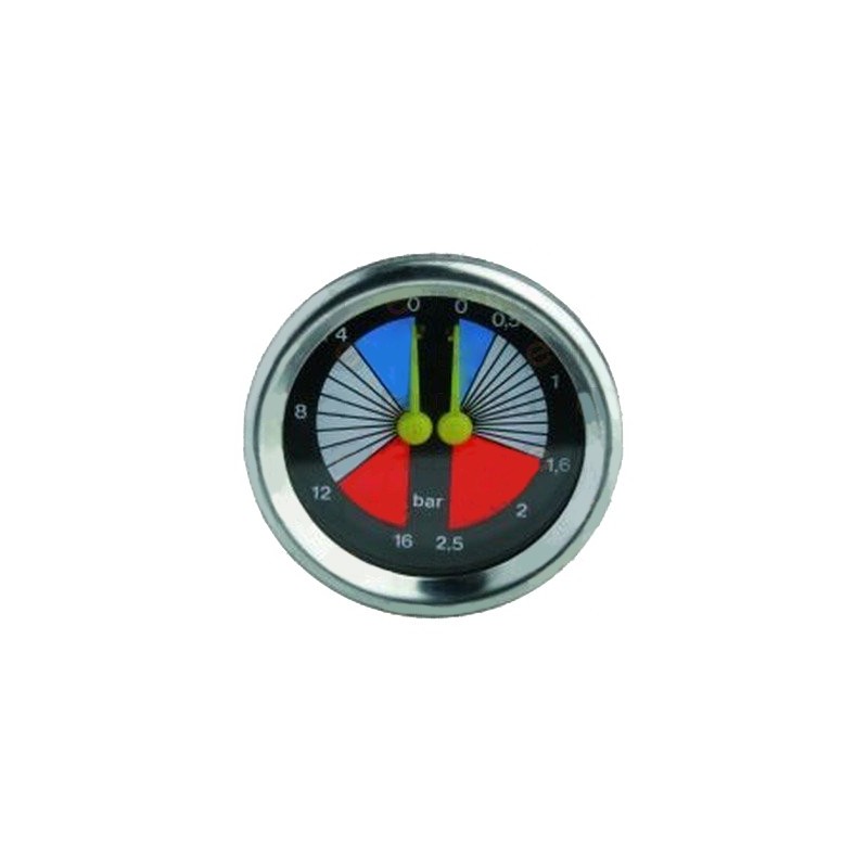 Manometro 3/16KG 1/8x1/8 Ø60mm Vbm