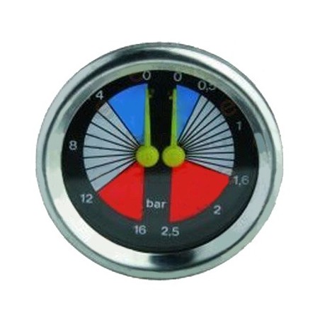 Manometro 3/16KG 1/8x1/8 Ø60mm Vbm