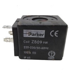 Bobina Electroválvula 230V 50/60Hz 9W ZB09 Parker
