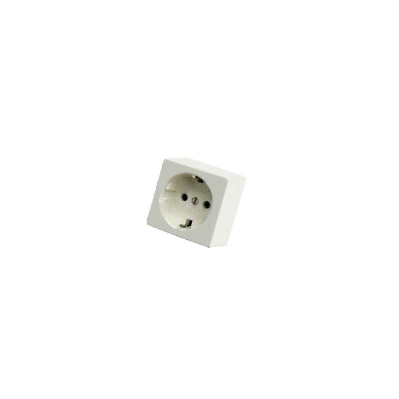 Base Enchufe 1 Conexion 16A Sin Cable
