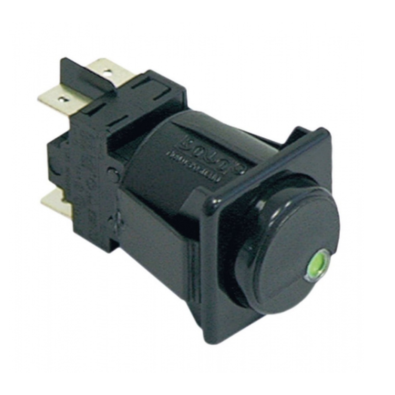INTERRUPTOR VERDE/AMBAR 28x28mm GRUPO N/V-R Bfc, Elektra, Faema, Hoonved, La Rocca Expres, Royal, Vbm INTERRUPTOR VERDE/AMBAR 28x28mm GRUPO N/V-R Bfc, Elektra, Faema, Hoonved, La Rocca Expres, Royal, Vbm