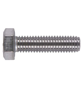 Tornillo M8x30 DIN-933 Inox  varios fabricantes (10 undades)
