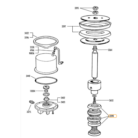 Junta piston  Gaggia