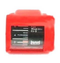 Manometro 18kg 1/4 rojo