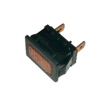 Piloto rojo 22x19mm 230v kb 200 Gaggia