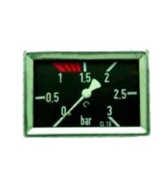 Manometro 3kg 1/4 79x56mm