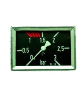 Manometro 3kg 1/4 79x56mm