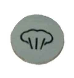 Pegatina vapor negro