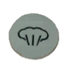 Pegatina vapor negro