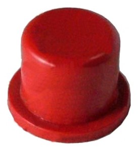 Boton pulsador rojo