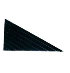 Triangulo lateral derecho negro