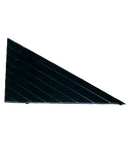 Triangulo lateral derecho negro