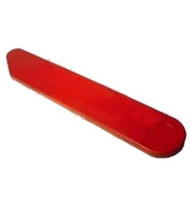 Protector lateral derecho rojo