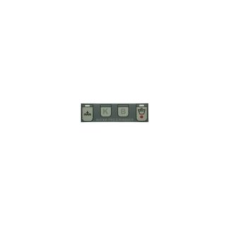 Pegatina botonera agua kb-200 Gaggia