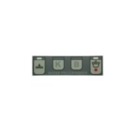 Pegatina botonera agua kb-200 Gaggia