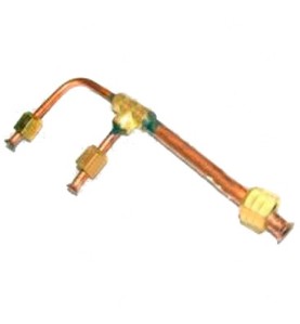 Tubo cobre colector electrico 2 grupos gaggia
