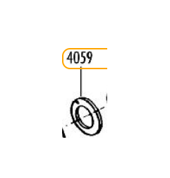Arandela nylon brazo pal. Marcfi (2 unidades)